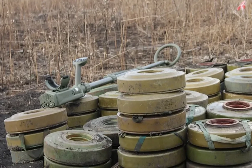 При штурме Зелёной Долины на Краснолиманском направлении особую роль сыграли противотанковые мины