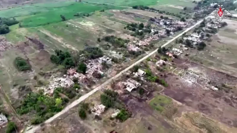 За село велась контрвоздушная война: Минобороны РФ подтвердило освобождение Александро-Калиново в ДНР