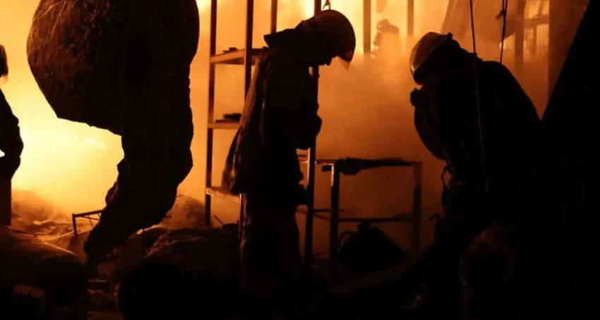 Показаны кадры ударов РСЗО «Торнадо-С» по ТЭЦ-5 в Харькове