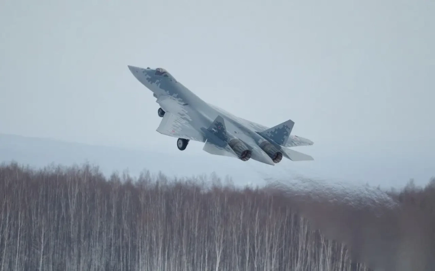 ВКС РФ пополнились истребителями Су-57 в новом техническом облике