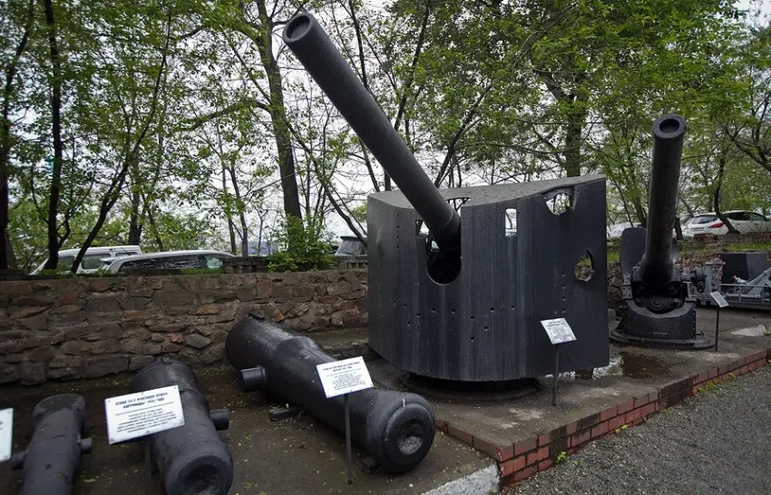 Наружная экспозиция Военно-исторического музея ТОФ