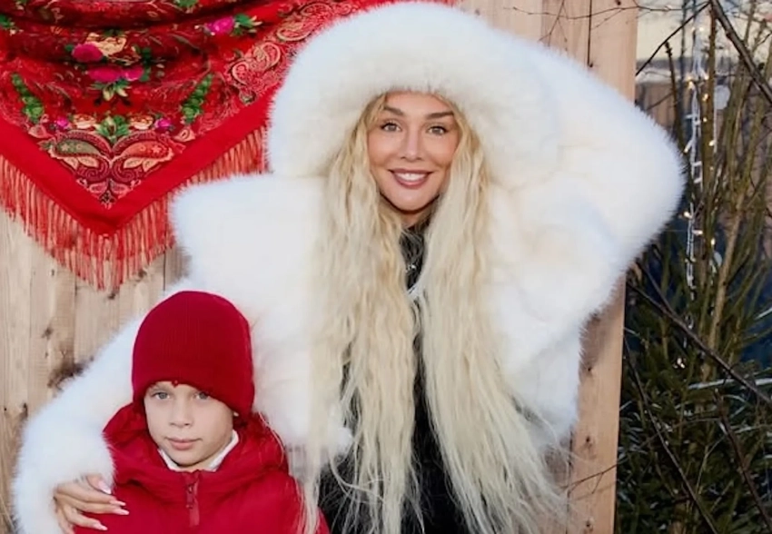 Анна Седокова с сыном, Тимур Родригез с Катей Кабак, Полина Аскери и Митя Фомин посетили светскую Масленицу в "Лужниках"